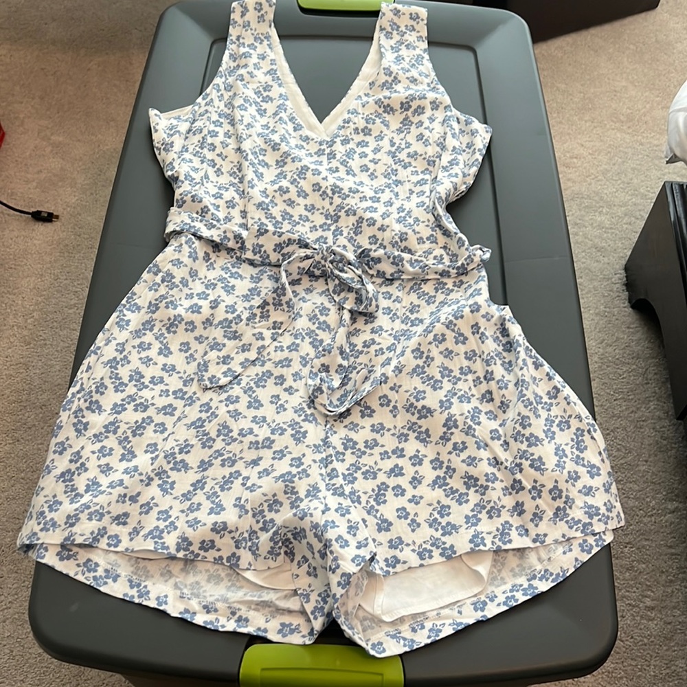 Open back romper